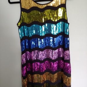 Sequin Jr XL mini dress